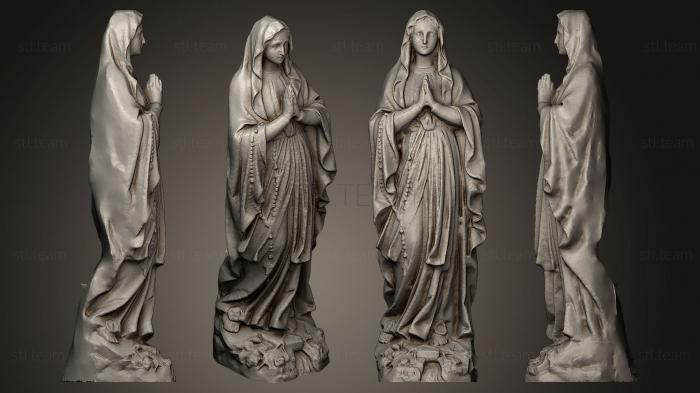 3D модель Статуя Святой Марии (STL)